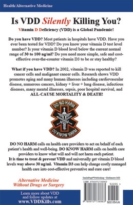 The Global Pandemic of VDD: King of All Silent Killers back cover