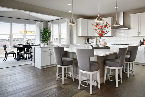 Richmond American’s stunning Seth floor plan is modeled at Ridgeline at Meridian Village in Parker, CO.