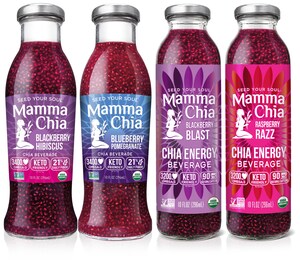 Mamma Chia Announces Chia Vitality &amp; Chia Energy Beverages Are Now Keto-Friendly