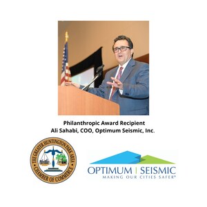 Optimum Seismic's Ali Sahabi to Receive Philanthropic Service Award from The Greater Huntington Park Area Chamber of Commerce