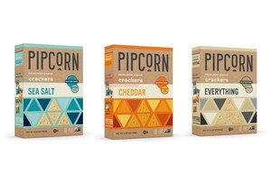 Pipcorn Pops Off: Reveals New Upcycled Heirloom Snack Crackers And Retail Expansion Into Kroger