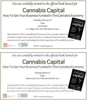 Bonaventure Equity CEO Ross O'Brien Launches First Book on Cannabis Venture Capital