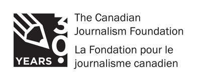 CJF 30-year logo (CNW Group/Canadian Journalism Foundation)