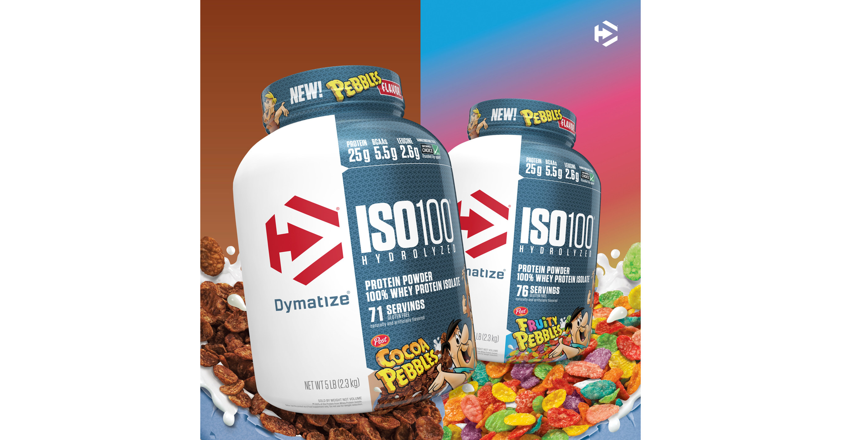Dymatize and PEBBLES™ Cereal Join Forces to Create New ISO100 Fruity