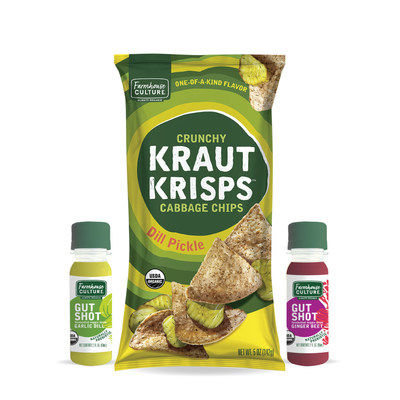 Farmhouse Culture Introduces Single Serve Gut Shot and Kraut Krisps