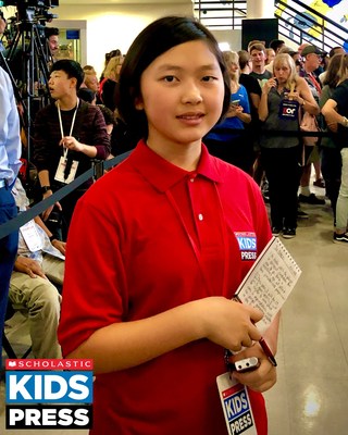 As the campaign trail heats up, Kid Reporters in Scholastic Kids Press, an award-winning team of 50 young journalists ages 10–14, are on the ground getting an inside look at the 2020 United States presidential election to share with students nationwide.