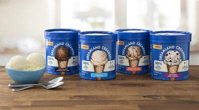 Coming To A Freezer Near You In Chicagoland: The New Dreamland Creamery Light Ice Cream Brand Delivers A Delicious Treat For The Whole Family With 50% Less Sugar Than Regular Ice Cream And As Much Protein As A Glass Of Milk
