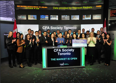 CFA Society Toronto Opens the Market (CNW Group/TMX Group Limited)