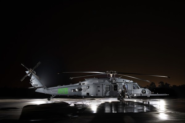 Barbara M. Barrett, Secretary of the Air Force, assigned Jolly Green II as the name of the new HH-60W Combat Rescue Helicopter during the annual Air Force Association (AFA) Air Warfare Symposium. Photo courtesy Sikorsky, a Lockheed Martin company.