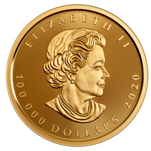 Casa da Moeda Real Canadense lança sua maior moeda de ouro com folha de bordo