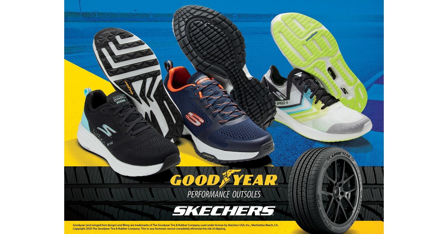 administration Nu længde Skechers Collaborates with Goodyear on Footwear