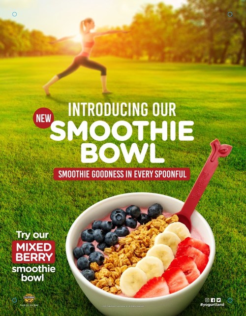 Yogurtland Adds a Wholesome Boost to Their Menu with the Launch of the