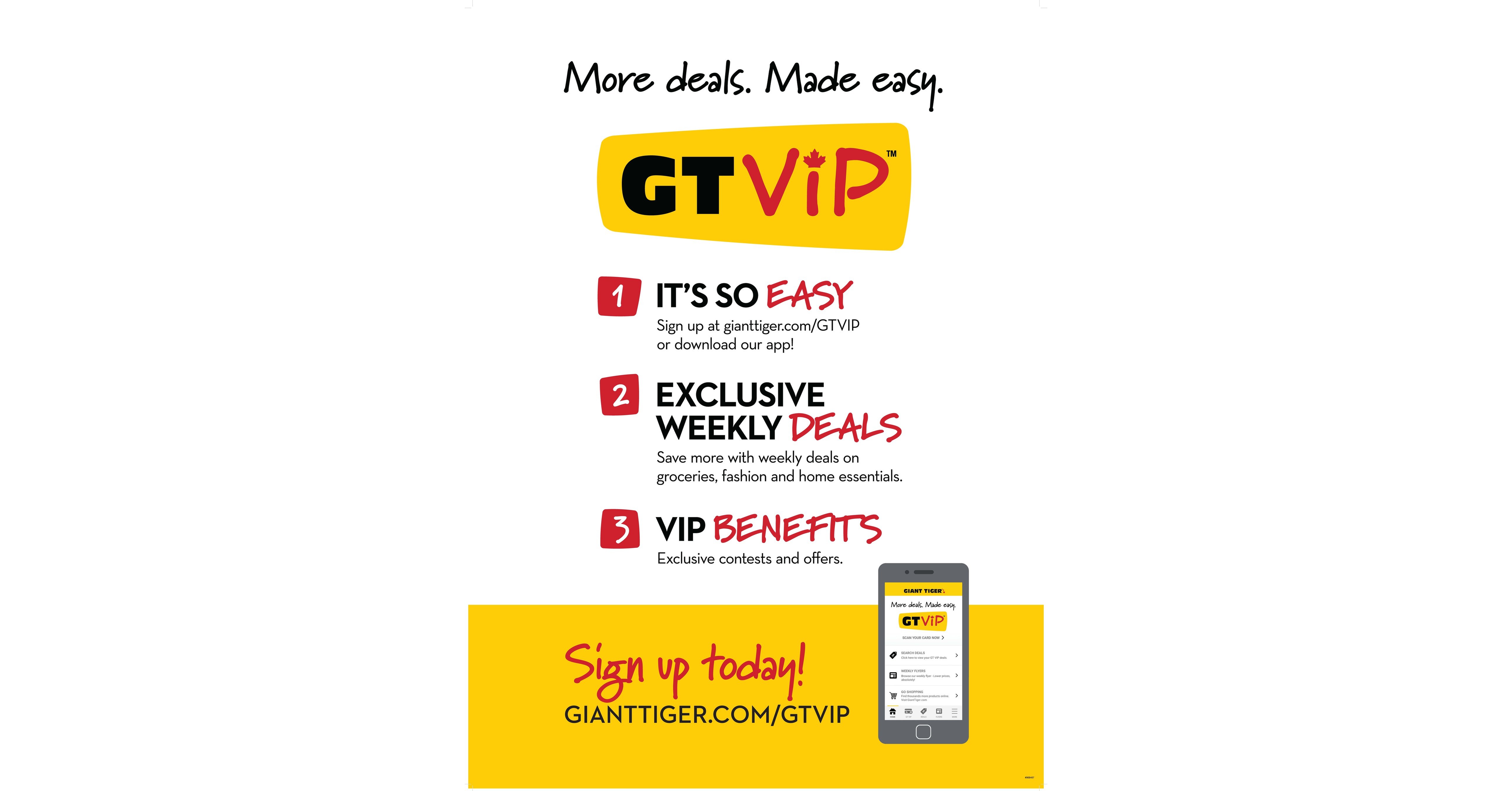 TG VIP Giant Tiger continues Loyalty program expansion