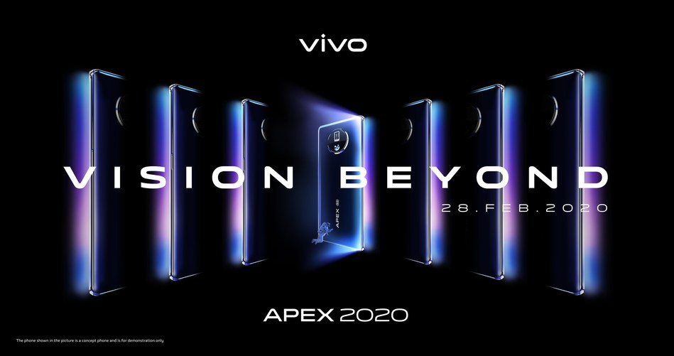 Vivo APEX 2020 révèle une vision futuriste au-delà de l'imagination (PRNewsfoto/Vivo)