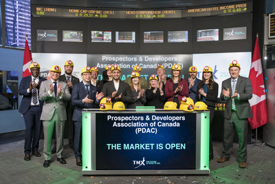 Prospectors & Developers Association of Canada (PDAC) Opens the Market (CNW Group/TMX Group Limited)
