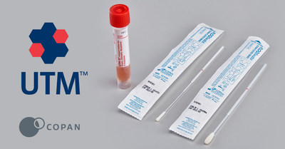 Individually Orderable Components are UTM&trade; Viral Transport Medium (item #330C), Nasopharyngeal Flocked Swabs (item #503CS01), and Oropharyngeal Flocked Swabs (item #519CS01) for Maximum Flexibility for Viral Transport Kits for Collection of Upper Respiratory Samples.