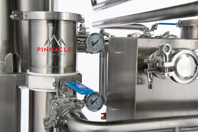 Stainless steel extraction equipment made in the USA and peer reviewed for quality and safety.