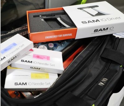 The SAM IO system is designed to be intuitive for current IO users, featuring color-coding and depth indicators which match industry norms. The system includes components for effective IO placement