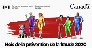 Luttez contre la fraude en mars! Le Bureau de la concurrence lance sa campagne annuelle du Mois de la prévention de la fraude