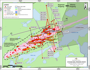 Argonaut Gold Continues to Intersect High-Grade Gold Mineralization at the Magino Project Below the Planned Open Pit Reserves Defined in the Feasibility Study