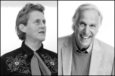 Author and Autism Advocate Dr. Temple Grandin (left) and Emmy Award-Winning Actor and Director Henry Winkler (right) announced as special guests at Gatepath's 100th Anniversary Power of Possibilities event on May 14, 2020 at the San Francisco Airport Marriott.