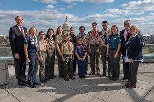 Scouts From Across the Country Deliver the 2019 Report to the Nation Highlighting Scouting's Unparalleled Service to Youth and Communities