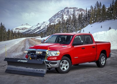 Ram Truck Introduces Snow Plow Prep Package at The Work Truck Show® in Indianapolis.