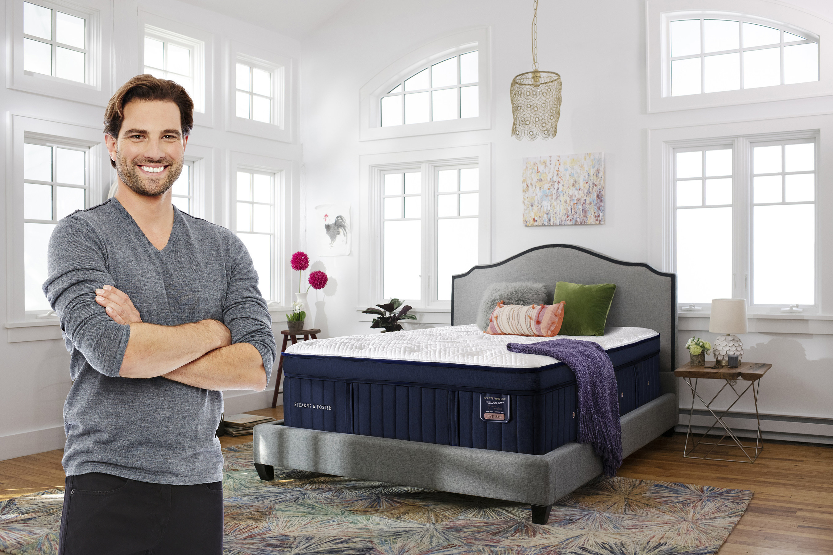 Stearns And Foster Gets Cozy With Scott Mcgillivray At Hudson S Bay