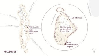 Fari Islands Location Map.
