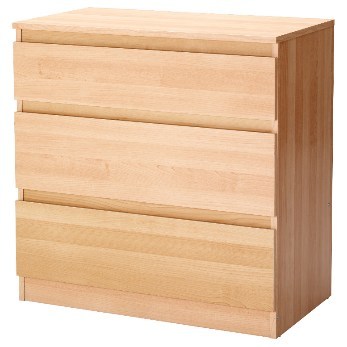 IKEA Canada rappelle la commode  3 tiroirs KULLEN (Groupe CNW/IKEA Canada)