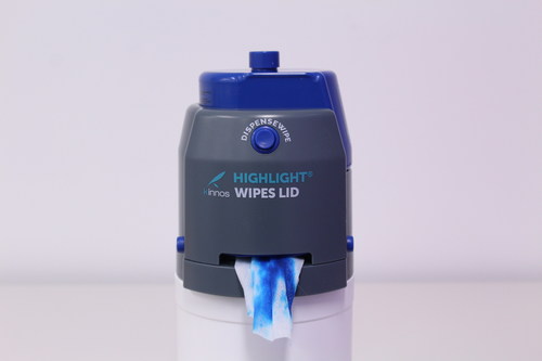 Kinnos' award-winning and patented Highlight® technology can be combined with existing disinfectants to radically improve disinfection technique. (Source: Kinnos)