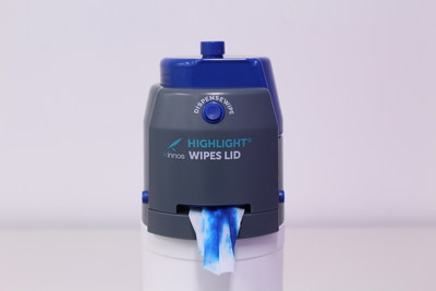 Kinnos' award-winning and patented Highlight&reg; technology can be combined with existing disinfectants to radically improve disinfection technique. (Source: Kinnos)