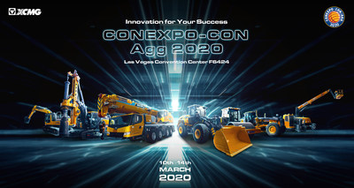 XCMG prsente sa plus importante exposition au CONEXPO-CON/AGG 2020. (PRNewsfoto/XCMG)
