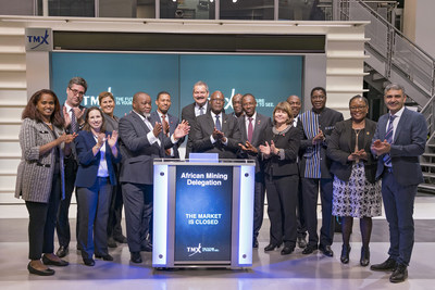 African Mining Delegation Closes the Market (CNW Group/TMX Group Limited)