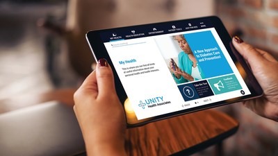 PatientPoint® Interact—Hospital™ personalized bedside engagement hub, one of three PatientPoint digital products launching for HIMSS20.