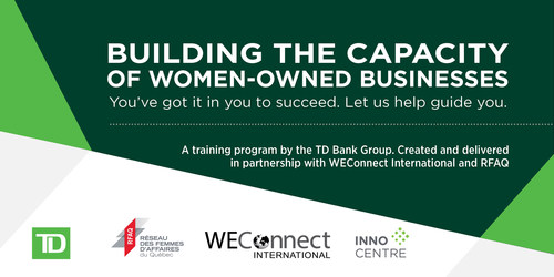 Launch of an exclusive program aimed at assisting women business owners. (CNW Group/WEConnect International)