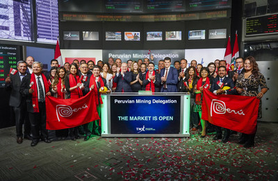 Peruvian Mining Delegation Opens the Market (CNW Group/TMX Group Limited)