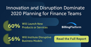 BillingPlatform Reports Majority of Finance Leaders Focused on Innovation and Adaptability in 2020