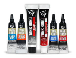 DAP Introduces Tank Bond™ Adhesives Line for Strong, Durable Bonds