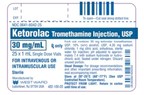 Hikma Pharmaceuticals USA Inc. Extends Voluntary Nationwide Recall of Ketorolac Tromethamine Injection, USP 30mg/mL, 1mL Fill/2mL Vials Due to the Potential Presence of Small Particulates