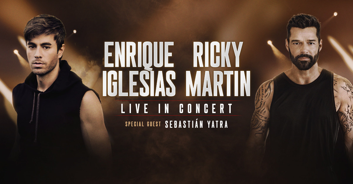 Enrique Iglesias and Ricky Martin Will Co-Headline Arena Tour
