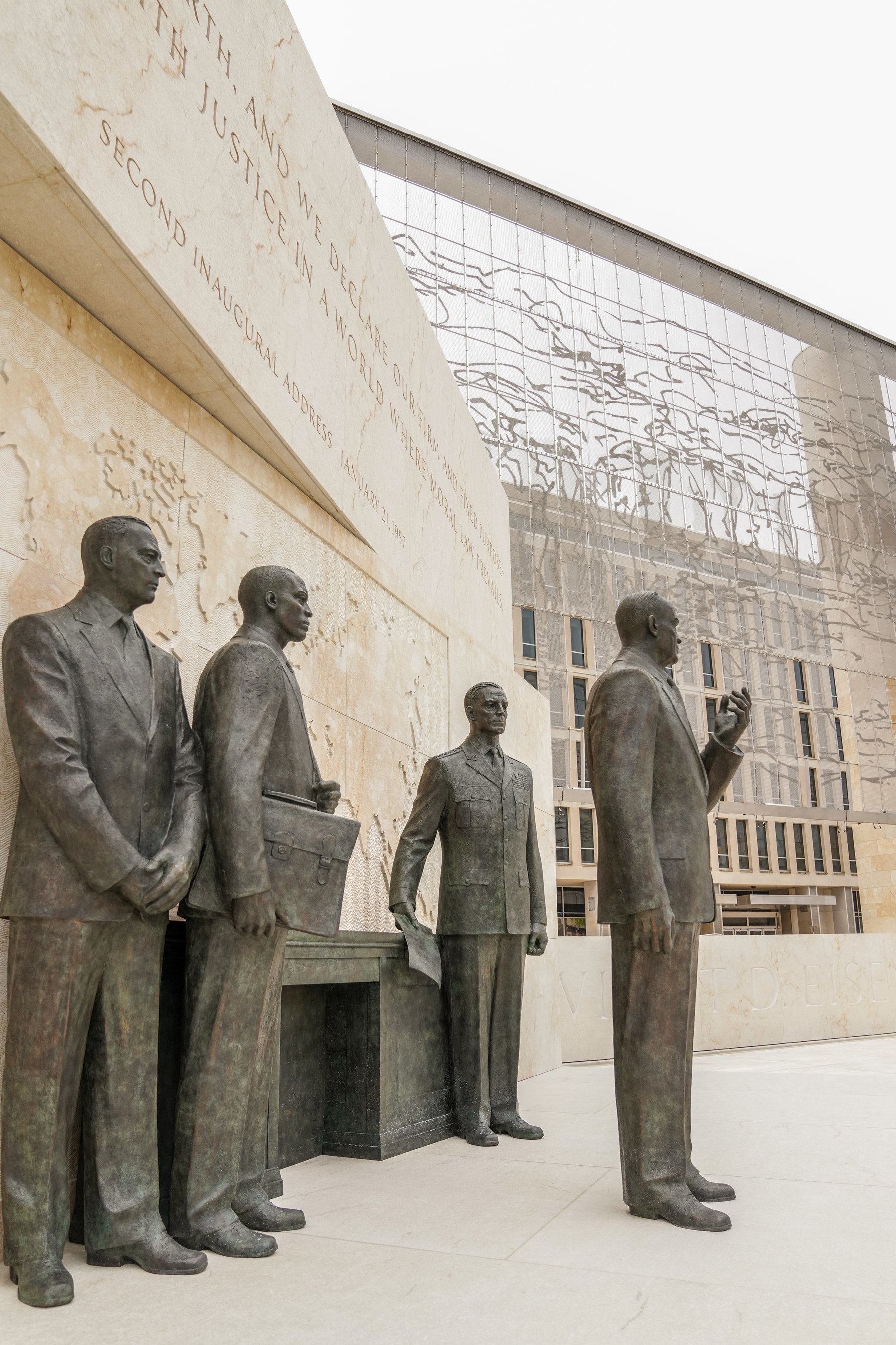 Dwight D Eisenhower Memorial In Washington D C Nears Completion
