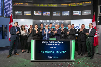 Major Drilling Group International Inc. Opens the Market (CNW Group/TMX Group Limited)