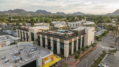 Life Time Biltmore features 105,000-square feet of healthy living and a first-of-it-kind rooftop beach club.