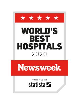 Atlantic Health System's Morristown Medical Center and Overlook Medical Center were named to Newsweek's list of World's Best Hospitals for the second consecutive year. Morristown Medical Center was highest ranked of the five hospitals from New Jersey to make it onto the list.