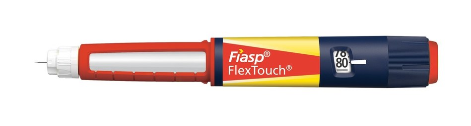 Fiasp? (insulin aspart injection) product image courtesy of Novo Nordisk Canada Inc. (CNW Group/Novo Nordisk Canada Inc.)