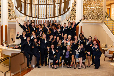 While progress has been made, only 2% of the world’s mariners are women. But not at Celebrity Cruises. The modern luxury brand is leading the industry into a more diverse future with their bold initiatives to #BRIDGEthegap. Now, the brand is proud to reach another historic milestone: the first-ever sailing with an entirely female bridge and officer team, in honor of International Women's Day 2020.