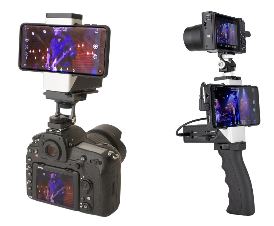 Making its NAB Show debut in Las Vegas next month, StreamGear's new VidiMo Go hardware-and-app combination turns a smartphone and external video source into a full-featured live video production platform in users' hands.