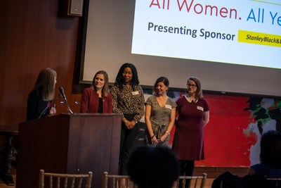 Connecticut Lt. Governor Susan Bysiewicz recognizes individuals from Stanley Black & Decker's Women's Network for their support in the 2020/20+ Women initiative.