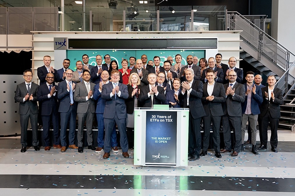 Tsx Etf Providers Celebrating 30 Years Of Etfs Opens The Market